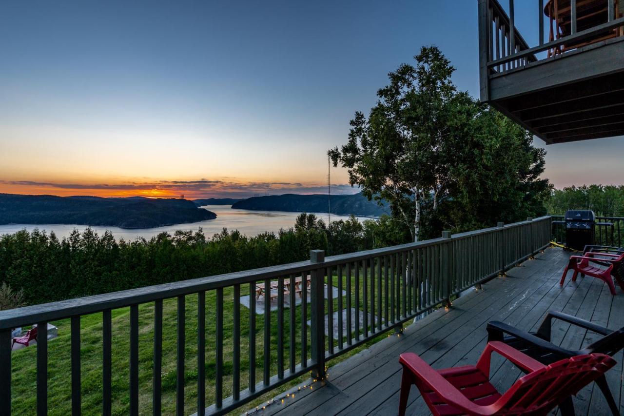 Montfjord - Chalets, Vue Spectaculaire Et Spa. Chantafjord #4 Sacre-Coeur Exteriér fotografie