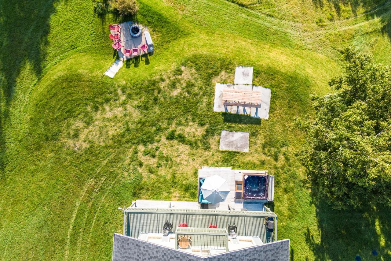 Montfjord - Chalets, Vue Spectaculaire Et Spa. Chantafjord #4 Sacre-Coeur Exteriér fotografie